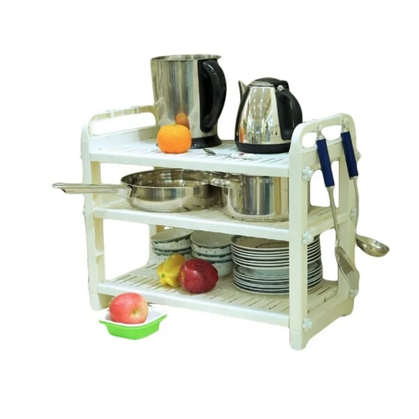 3 Layer Dish and Cookware Shelves