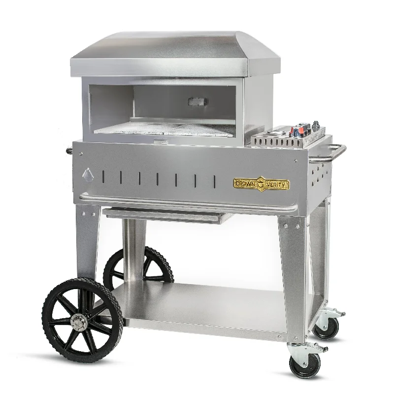 Crown Verity CV-PZ-24-MB 24" Mobile Pizza Oven, Propane