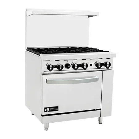 EFI 36" Range with Two Burners, 24" Griddle & Standard Oven, Natural Gas*