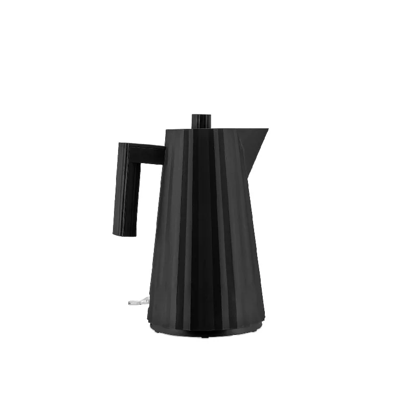 Alessi Plisse 1.7 Litre Electric Kettle, Black