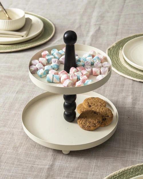 'Appetizer' 2 Tier Cake Stand