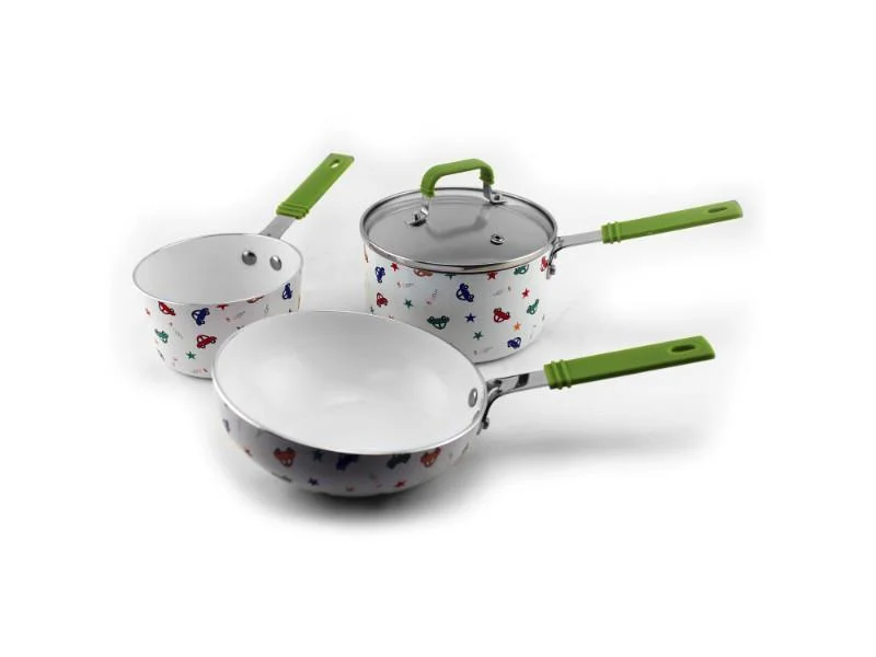 BergHOFF CookNCo 4Pc Children's Cookware Set, Boys