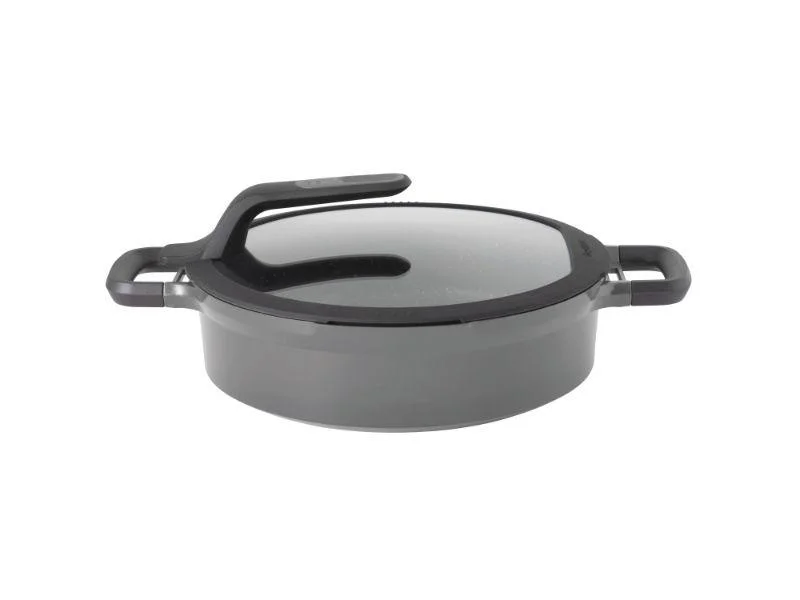 BergHOFF GEM 11" Stay-Cool Two-Handled Sauté Pan 4.9 Qt, Grey