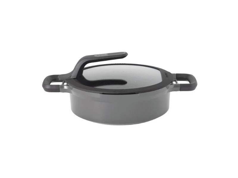 BergHOFF GEM 9.5" Stay-Cool Two-Handled Sauté Pan 3.5 Qt, Grey