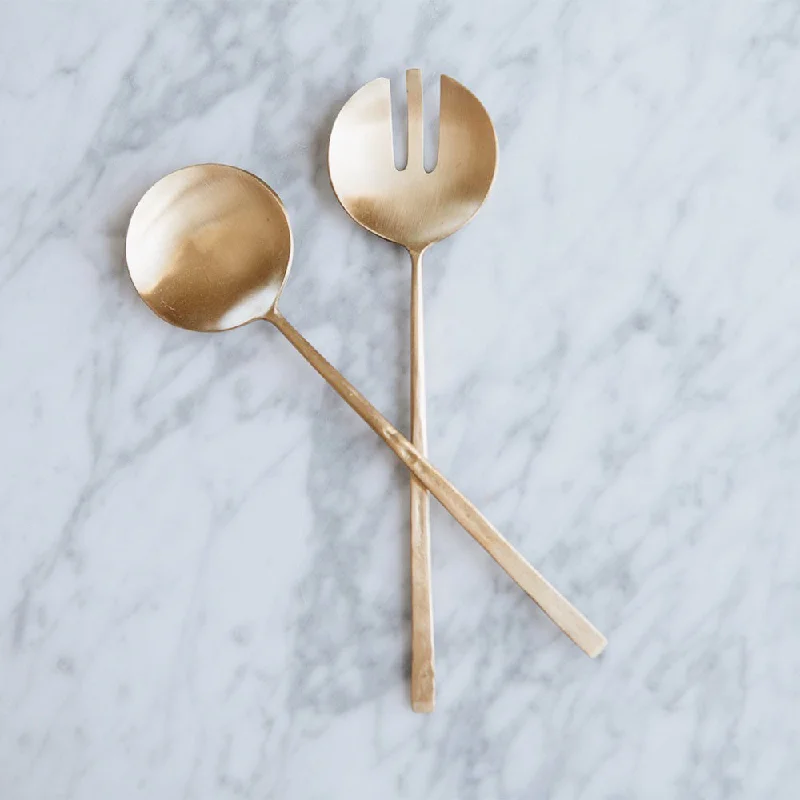 Brass Serving Set