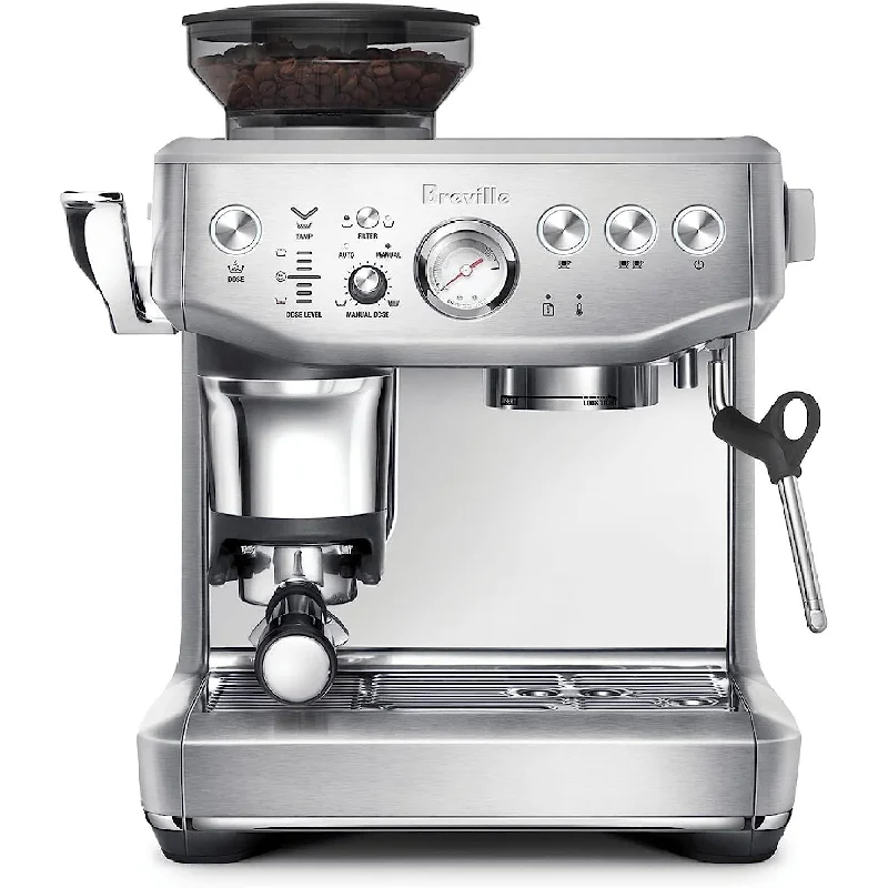 Breville Barista Express Impress Espresso Machine, Brushed Stainless