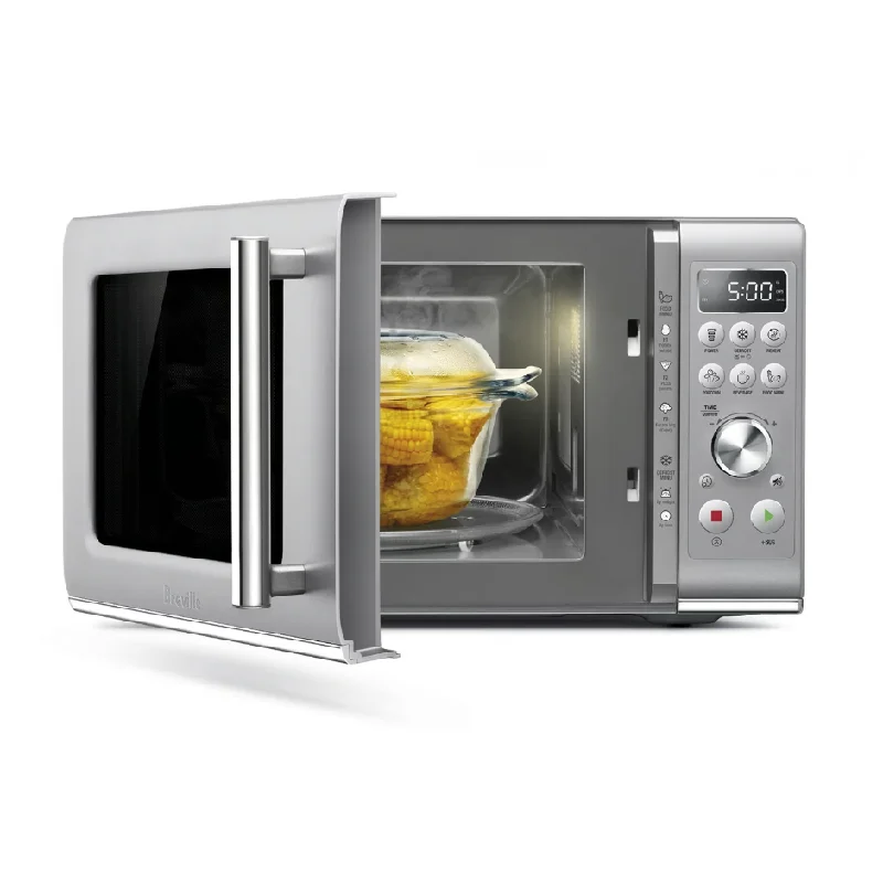 Breville the Compact Wave Soft Close 0.9 cu. Ft. Microwave 900 Watts