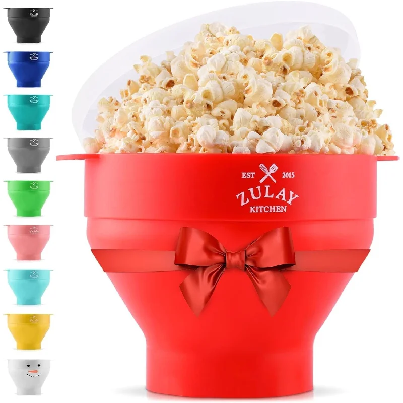 Collapsible Silicone Popcorn Maker