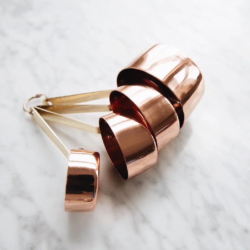 Copper & Brass Measuring Cups