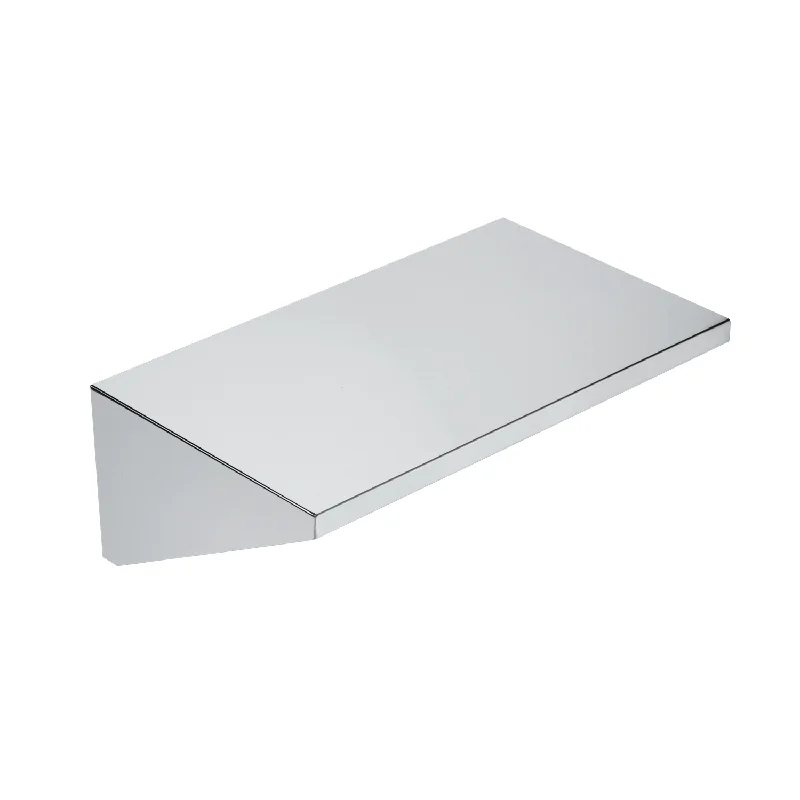 Crown Verity Removable End Shelf, Stainless Steel, 14" x 23"