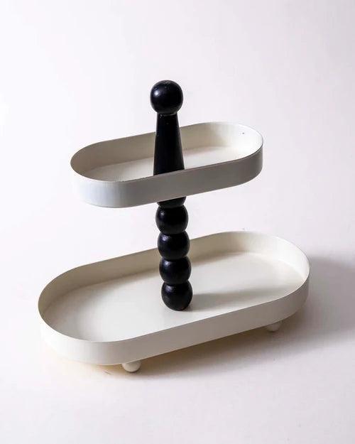 'Entrada' 2 Tier Cake Stand