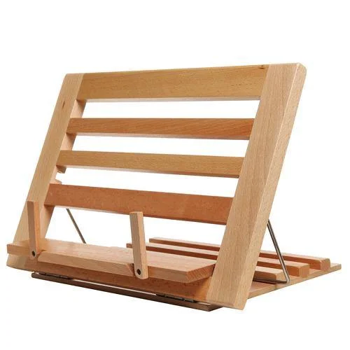 Folding Alder Wood Cookbook Holder