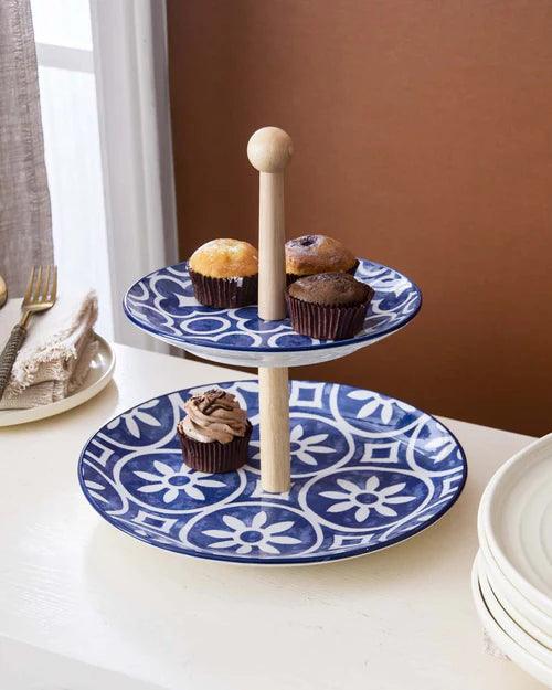 Fractal 2-Tier Cake Stand