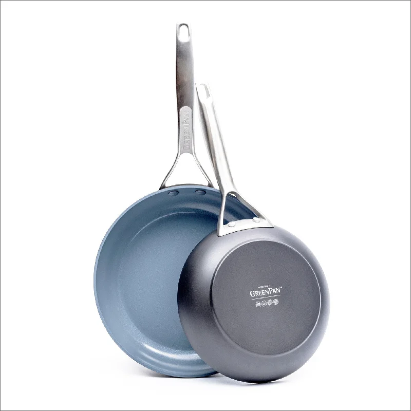 GreenPan Paris Pro 8" & 10" Nonstick Open Frypan Set