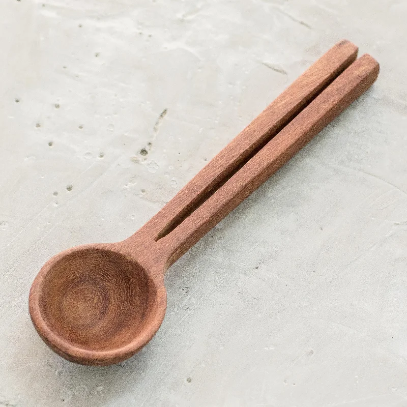 Hand Carved Wood Serving Spoon - Memorable Meal