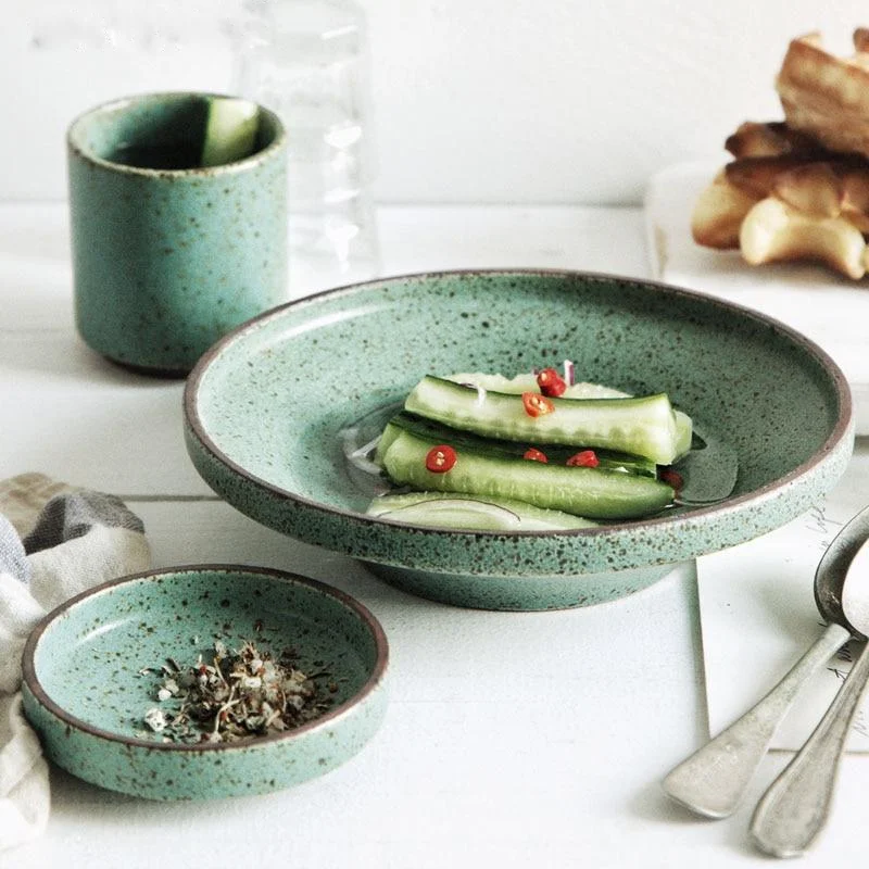 Jade Stoneware Ceramic Dinnerware