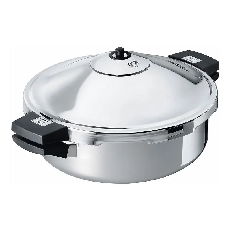 Kuhn Rikon Duromatic Stainless Steel Family Style Braiser Pressure Cooker, 5 Qt