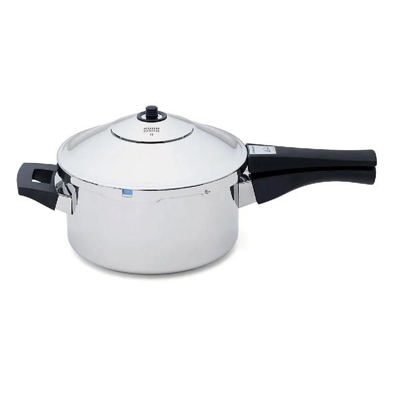 Kuhn Rikon Duromatic Stainless Steel Saucepan Pressure Cooker, 3.7 Qt