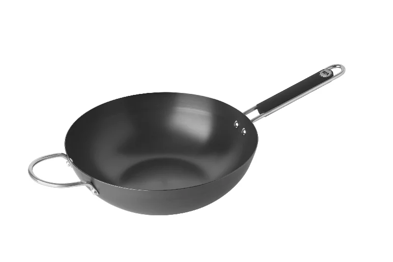 Kuhn Rikon Essential Covered Wok Skillet 12.6-Inch, 5 qt