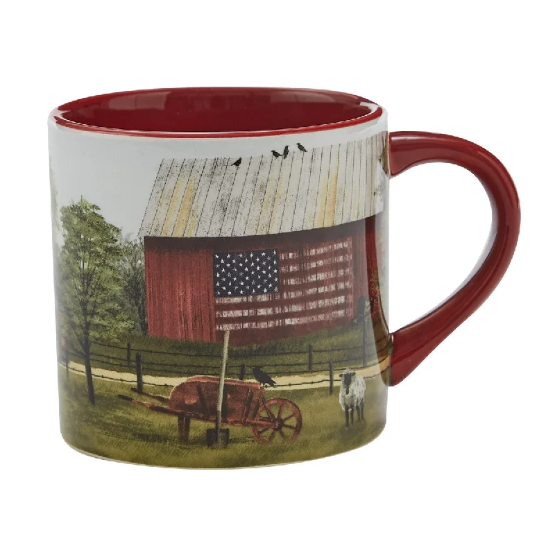 Life On The Farm Mugs - Set of 4 Park Designs