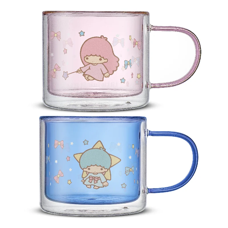 LittleTwinStars Double Wall Coffee Mugs (Set of 2)