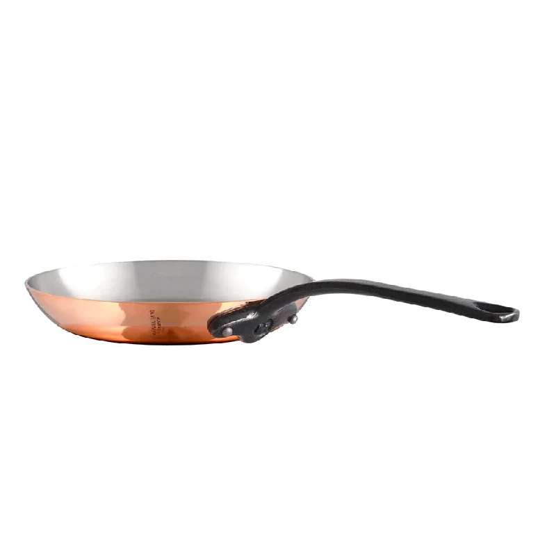 Mauviel M'150 Ci Frypan with Cast Iron Handle, 8 Inch