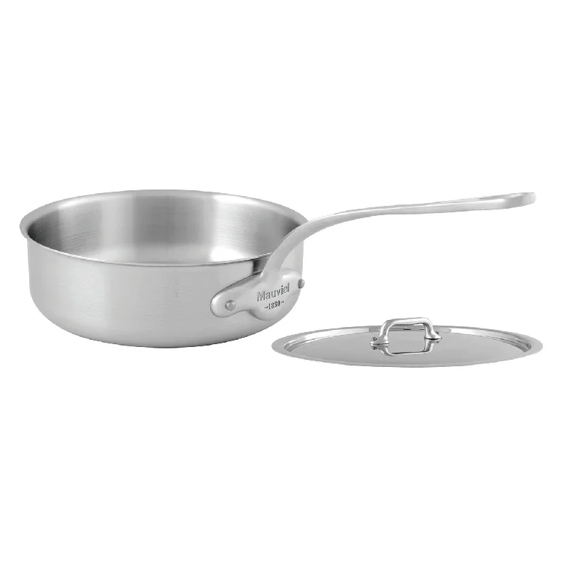 Mauviel M'Urban 3.4 Quart Saute Pan with Lid