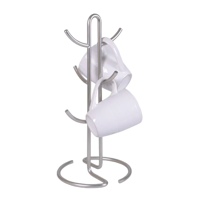 Simplicity Collection Satin Nickel Mug Tree