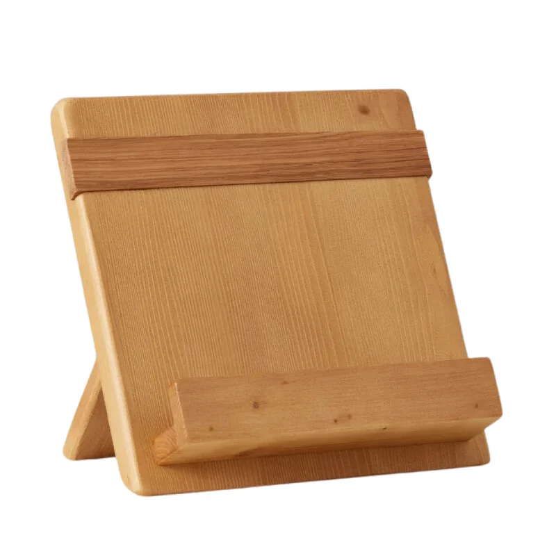 Natural Wood Mod Cookbook & Ipad Holder