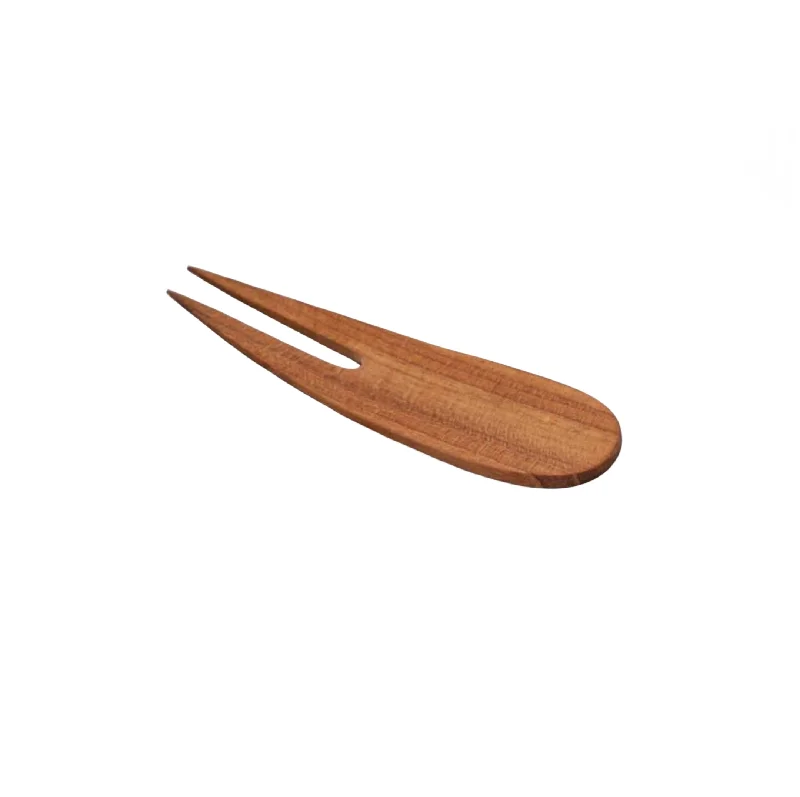 Teak Cake Fork