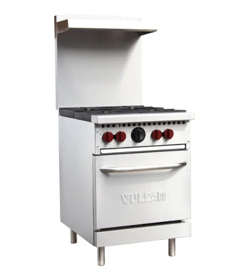 Vulcan 4 Burner 24" Range with Standard Oven Natural Gas