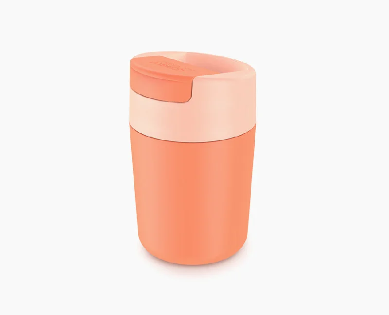 Sipp™ Coral Travel Mug with Hygienic Lid 340ml