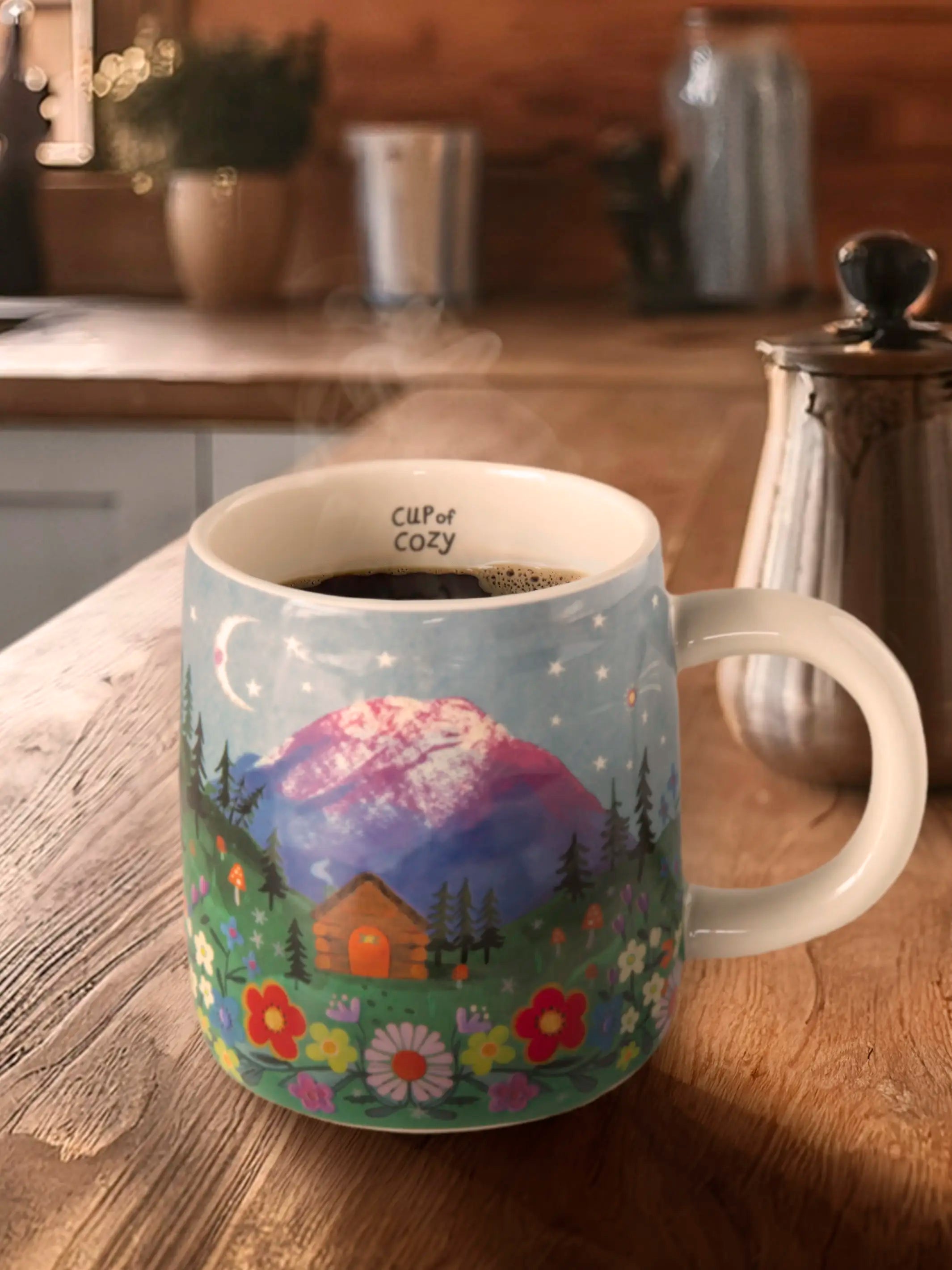 Stoneware Mug - Mountain