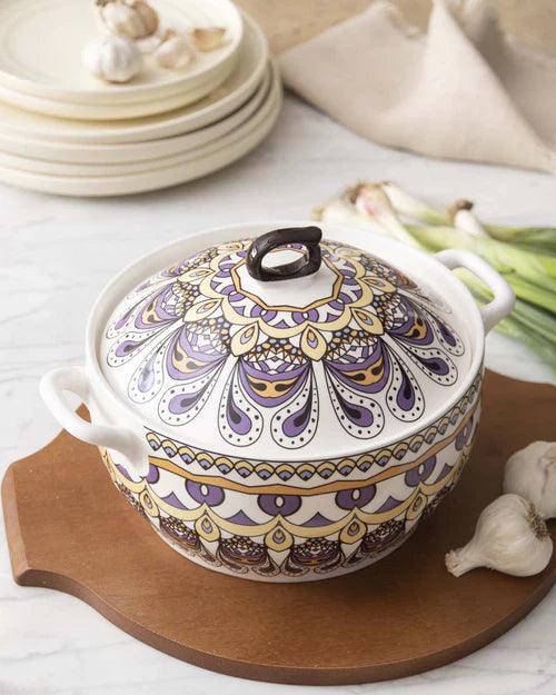 'Tangier' Buffet Casserole with Ceramic Lid