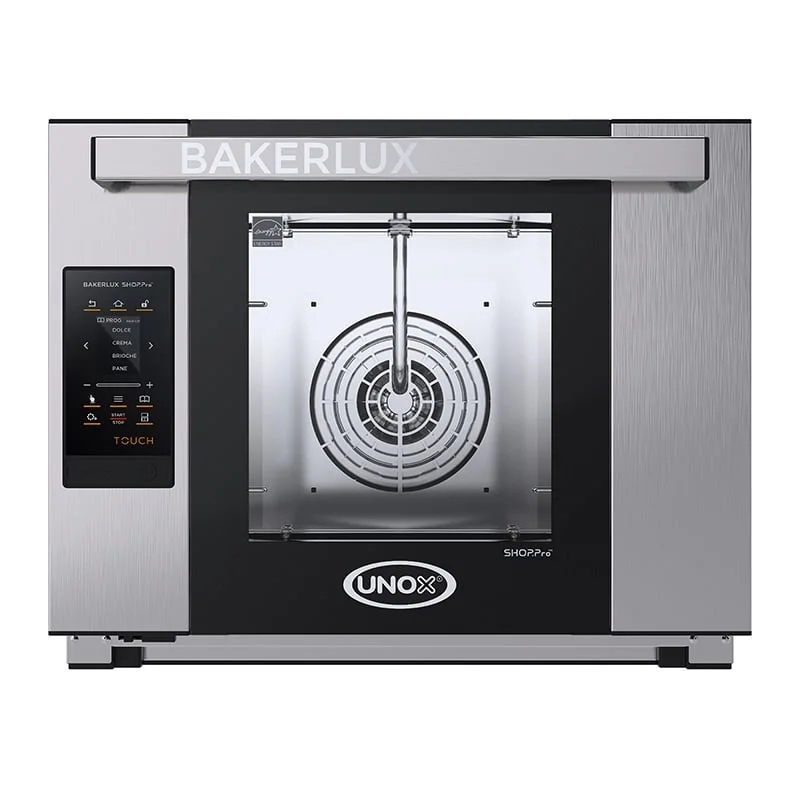 Unox 23.5" Bakerlux Countertop Half Size Convection Oven with 4 Shelves 208/240V