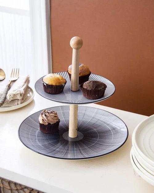 Vortex 2-Tier Cake Stand