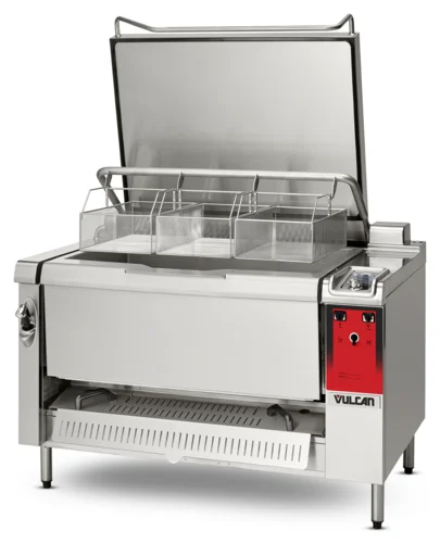 Vulcan PreciPan 40 Gallon Electric Automatic Tilting Braising Pan, 208V, 3 Phase