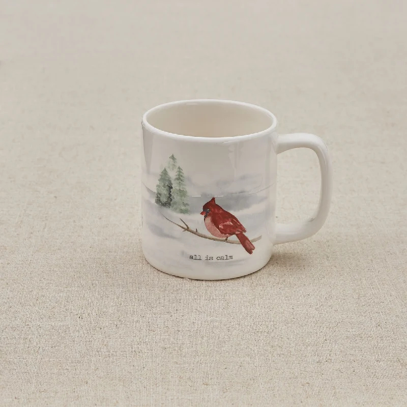 Winterland Mugs - Calm Set of 4 Park Designs