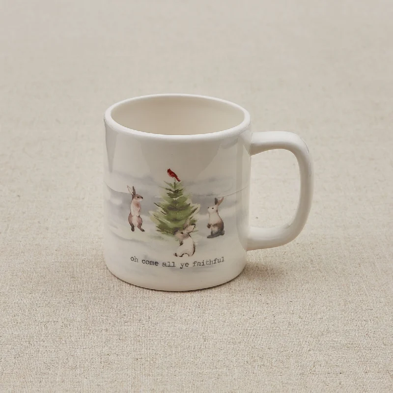 Winterland Mugs - Faithful Set of 4 Park Designs