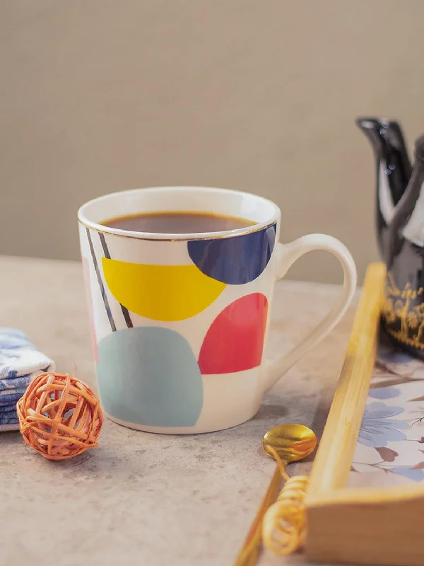 Multicolor Ceramic Coffee Mug 450 Ml - Abstract Pattern, Cups & Mugs