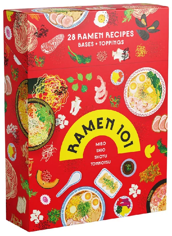 Ramen 101 Deck of Cards: 28 Ramen Recipes: Bases + Toppings by Deborah Kaloper