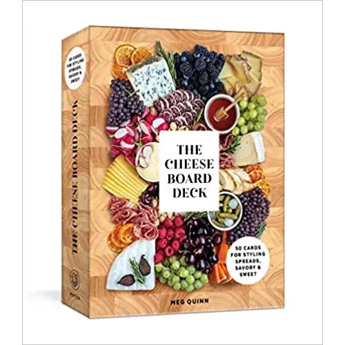 The Cheese Board Deck: 50 Cards for Styling Spreads, Savory and Sweet by Meg Quinn